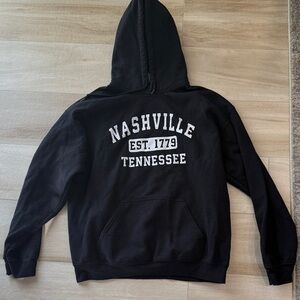 Gildan Black Hoodie Sweater